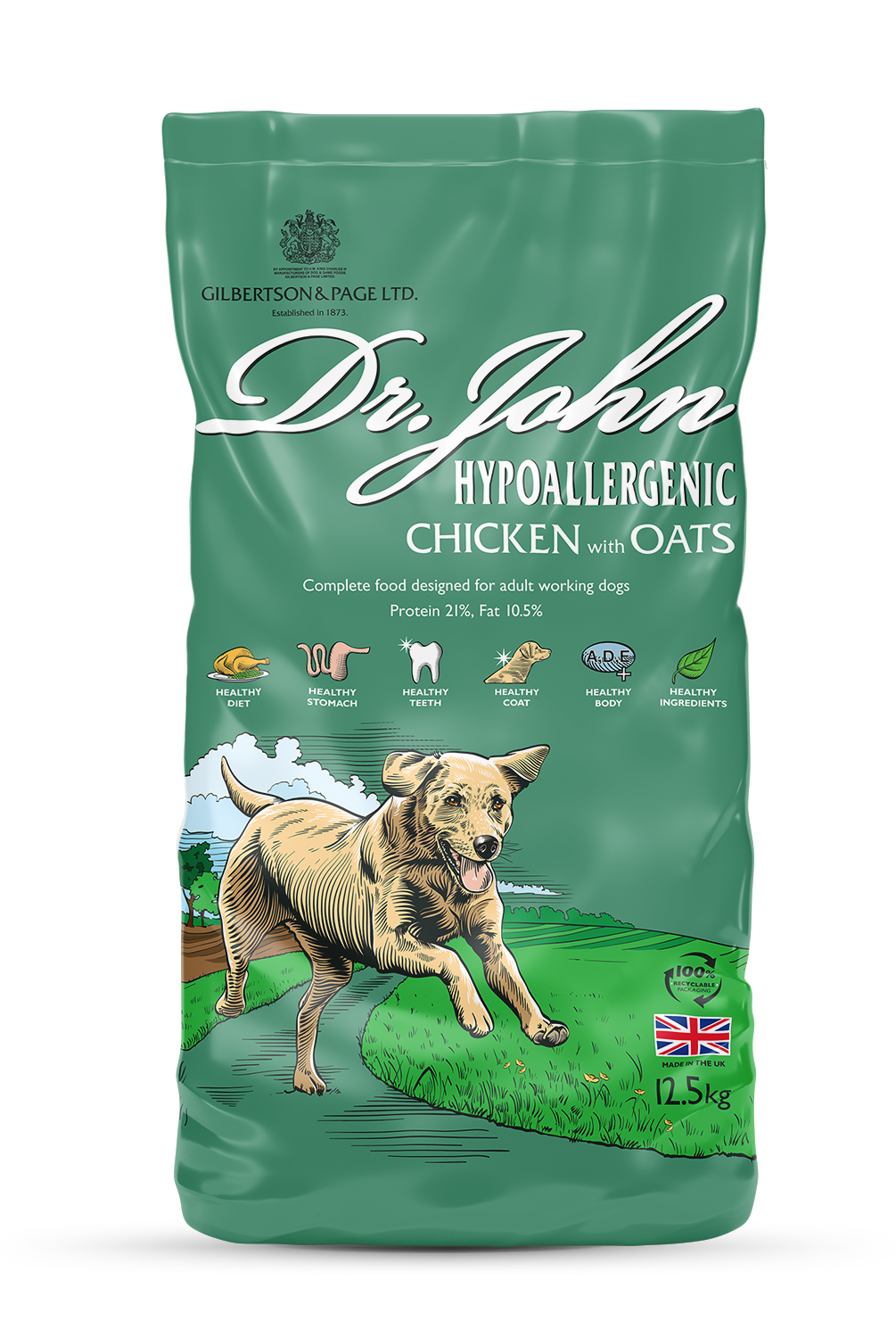 Dr john Hypoallergenic Chicken & Oats 2kg