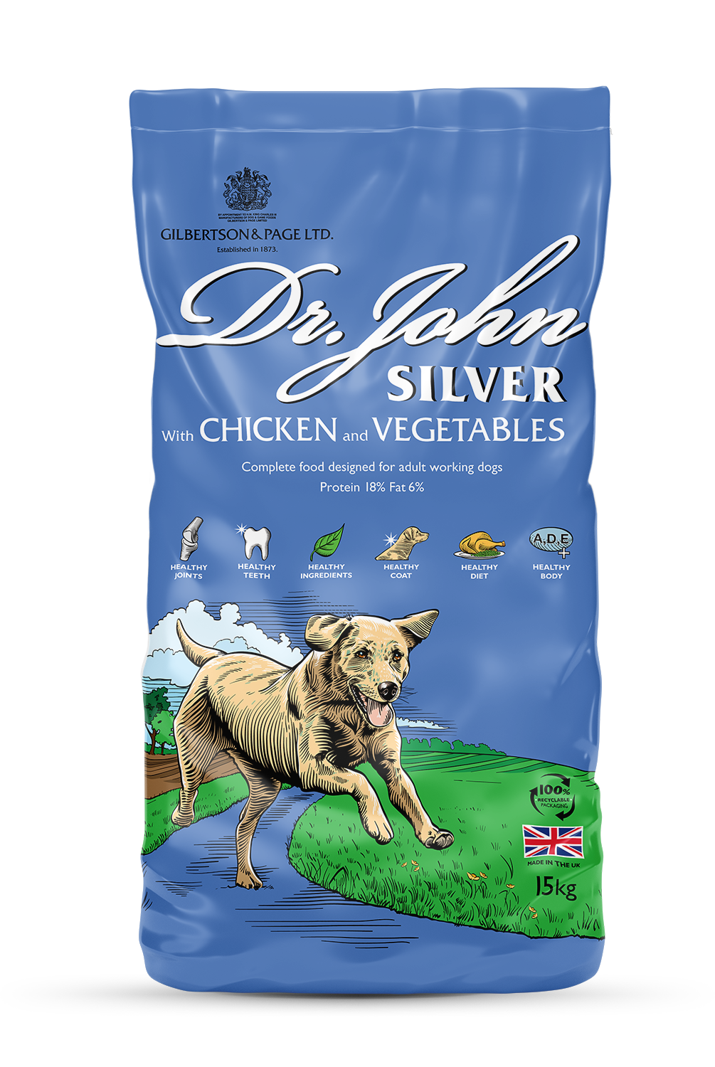 Dr John Silver Chicken and Vegetables 4kg