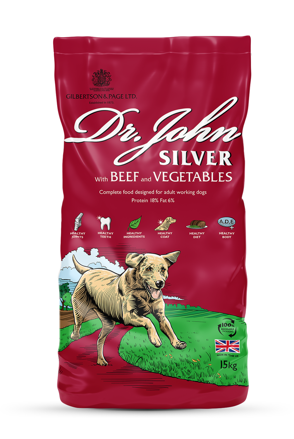 Dr John Silver Beef and Vegetables 15kg