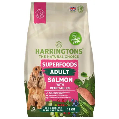 Harringtons Grain Free Salmon 12kg